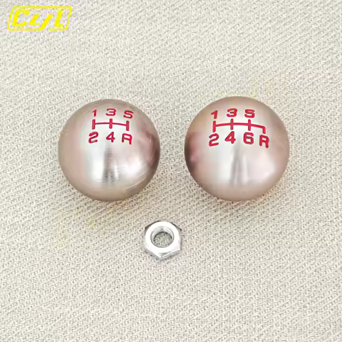 JDM 5/6 Speed Ball Shape Gear Shift Knob M10*1.5 For Honda Fit Civic City FD2 FN2 EP3 TYPE R DC2 DC5 AP1 AP2 S2000