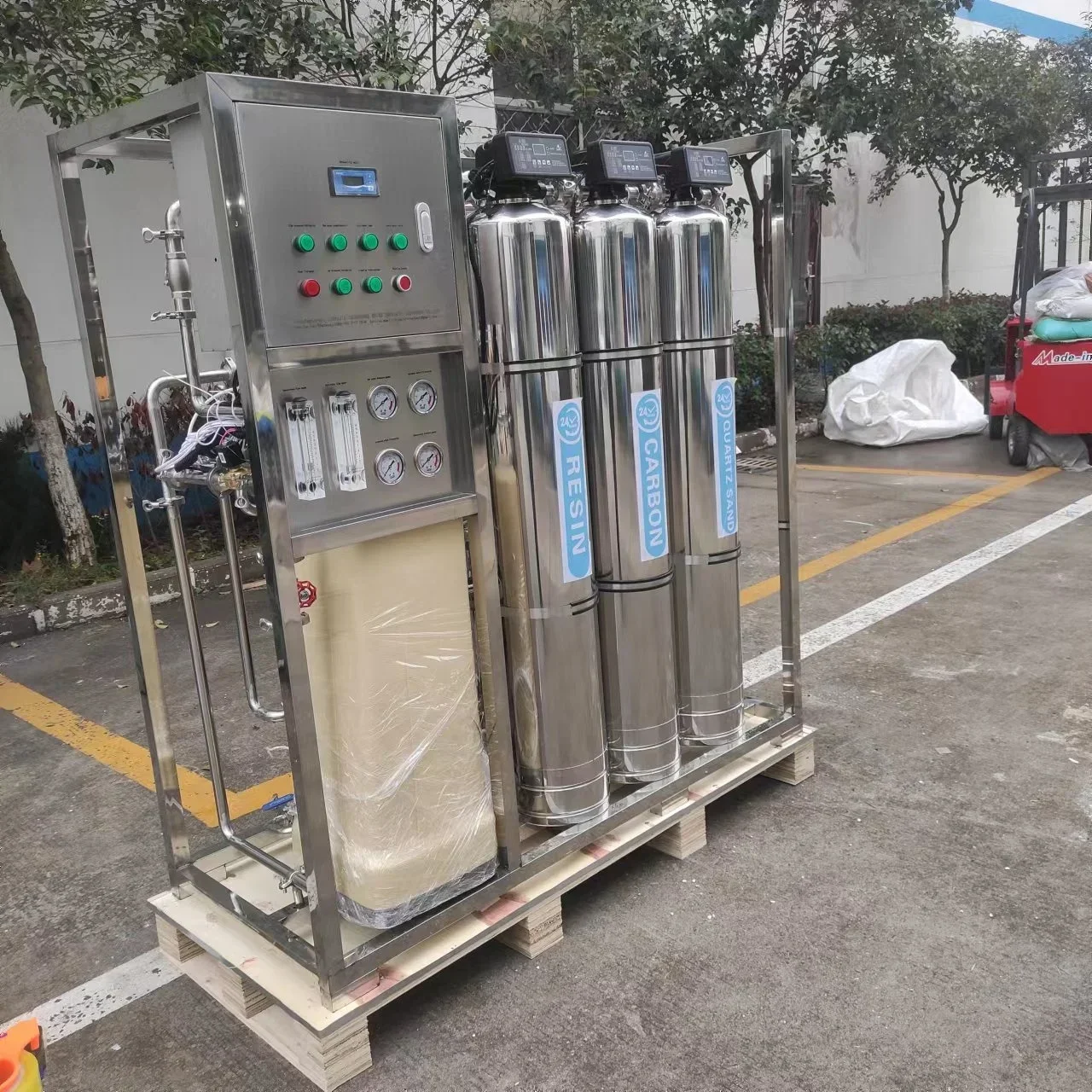 filtre a eai tricycle guangzhou aomi water purification filtre a eau professional 3 tons Every hour water purification filter Ho