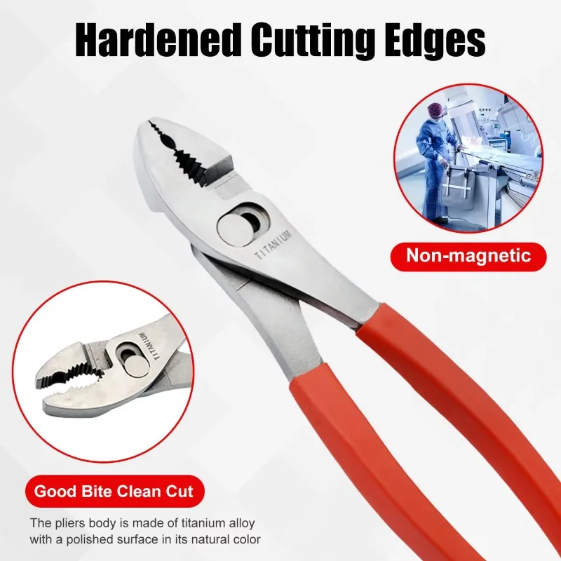 Nieuwe titanium verstelbare combinatietang Duurzame titanium tang van de fabrikant