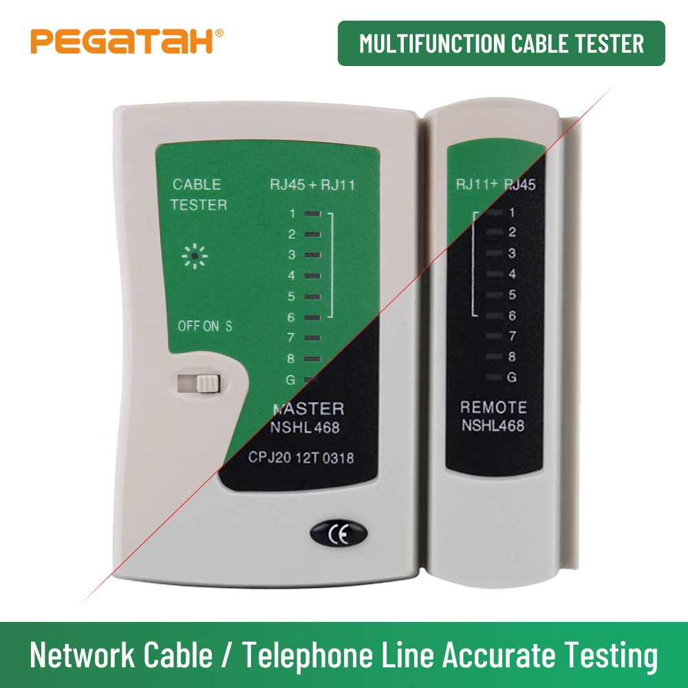 UTP STP Shielded Network Ethernet Cable Tester Comprehensive Telephone Line Connectivity Check Tool for IT Networking