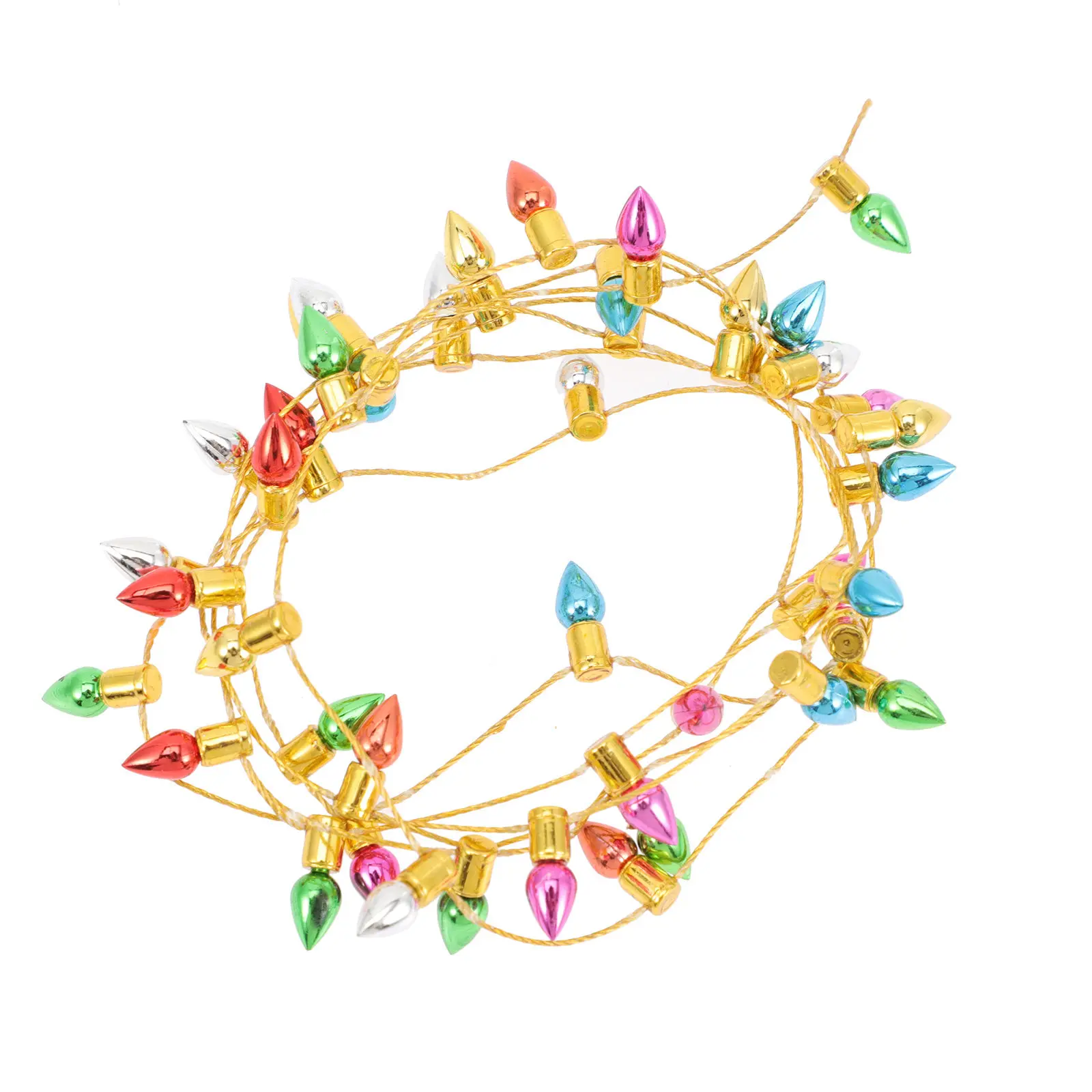 3Pcs Mini String Light Ornament for Mini House Decoration Delicate Detail Realistic Miniature Landscape Decor Small House