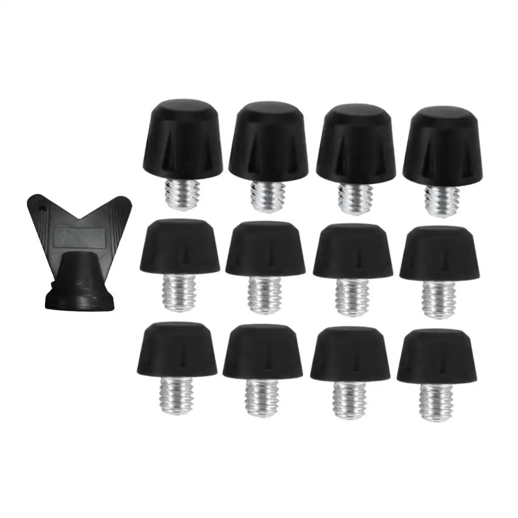 

Athletic Spiked Shoes Non Slip Football Boot Studs Threaded Nylon Cleat Wrench Set for Soccer Sports