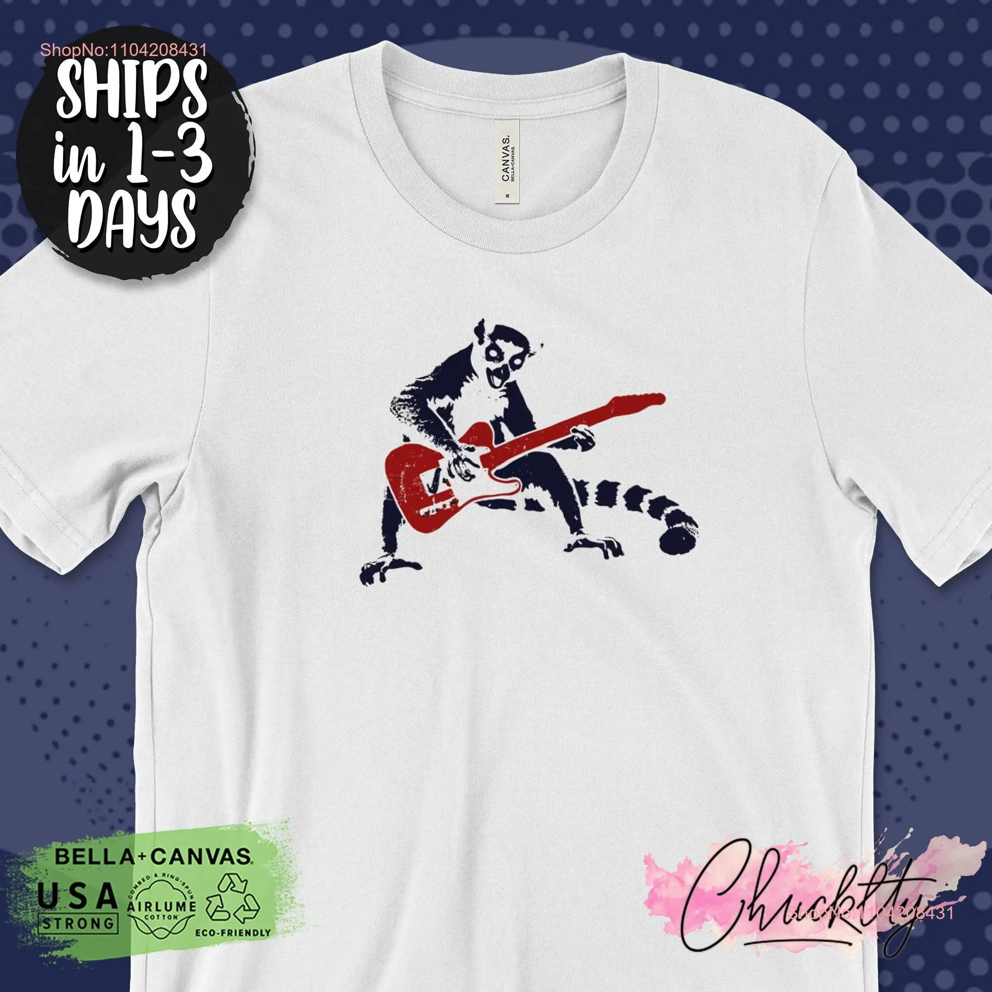 재미있는 여우랑 기타 연주 티셔츠, 록 음악 애호가 밴드 의상, 콘서트 의류, 긴팔 또는 반팔