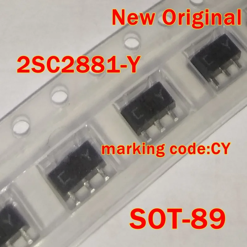1Pcs to 100Pcs 2Sc2881-Y Sot-89 New Original Marking Code:Cy Voltage Amplifier Applications Power Amplifier Applications