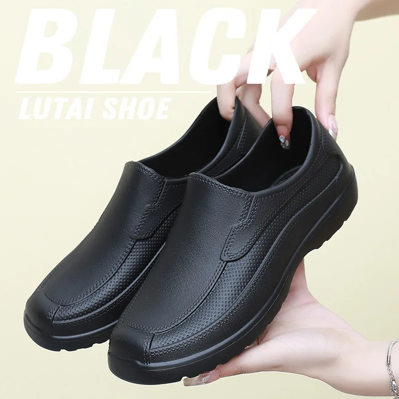 Rain shoes 2025 all season universal EVA rain commuting anti slip waterproof ultra light and wear-resistant water shoes