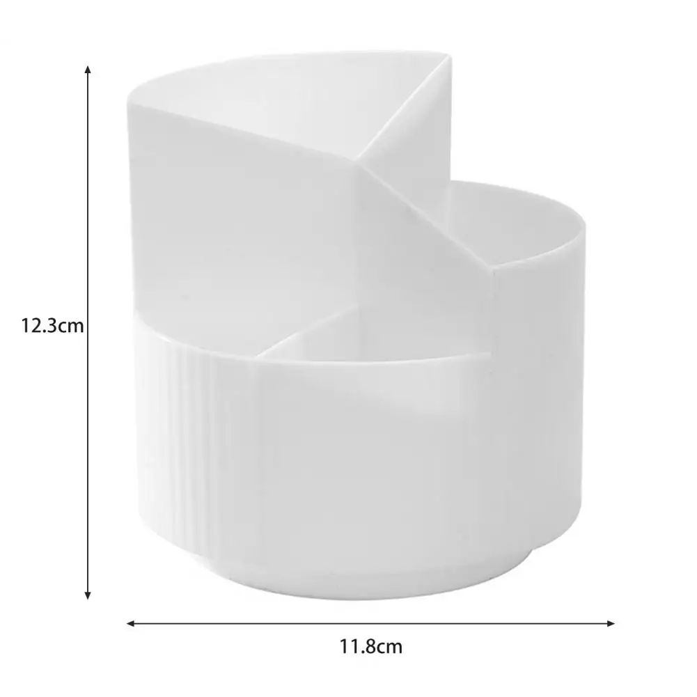 Pen Holder Cup Pen Holder for Desk Rotating Pen Holder with Multiple Compartments Office Home School Stationery Organizer