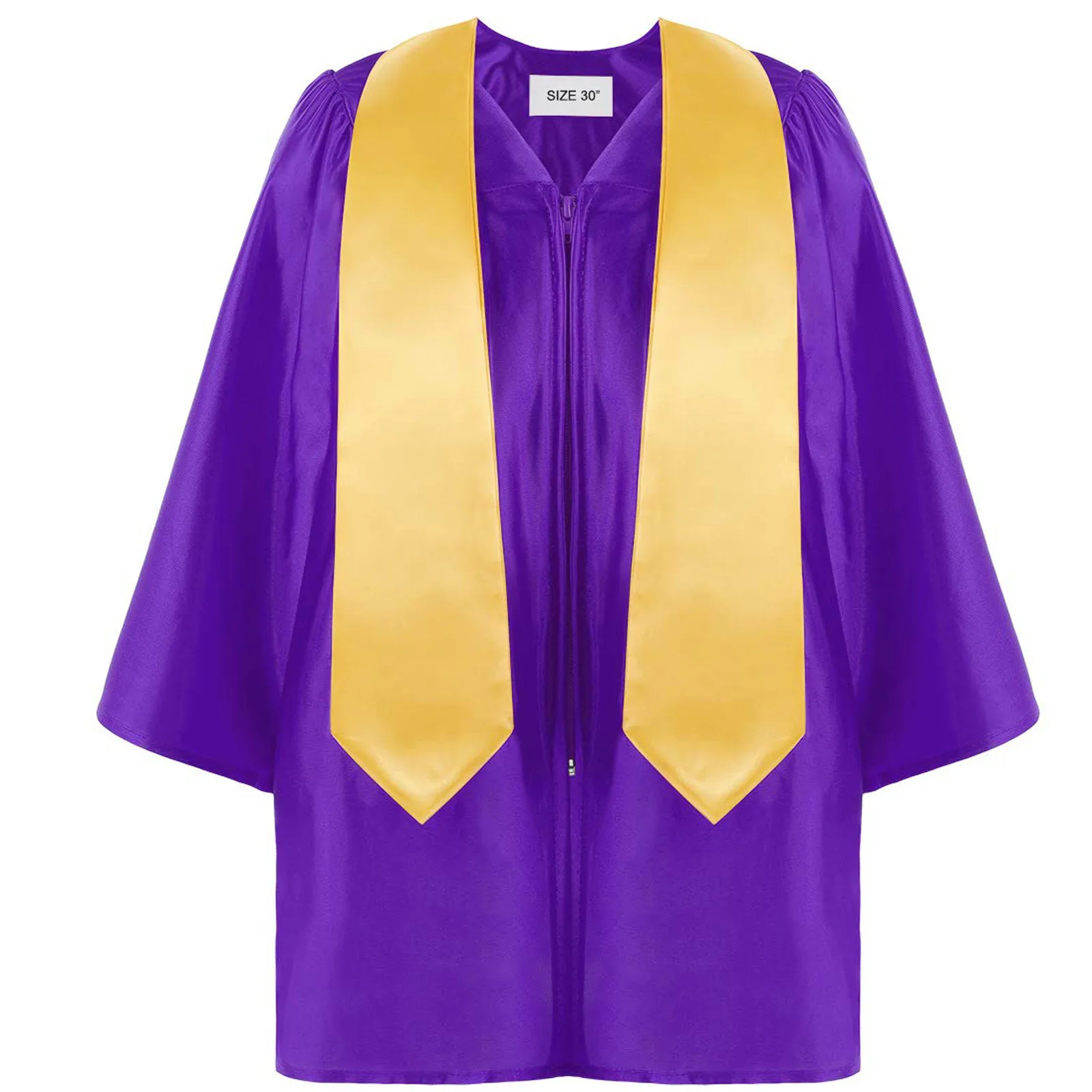 Children's Academic Dress Fashion School Uniforms For Kids 2024 Preschool Kindergarten Graduation Gown Shawl Tassel Hat Set