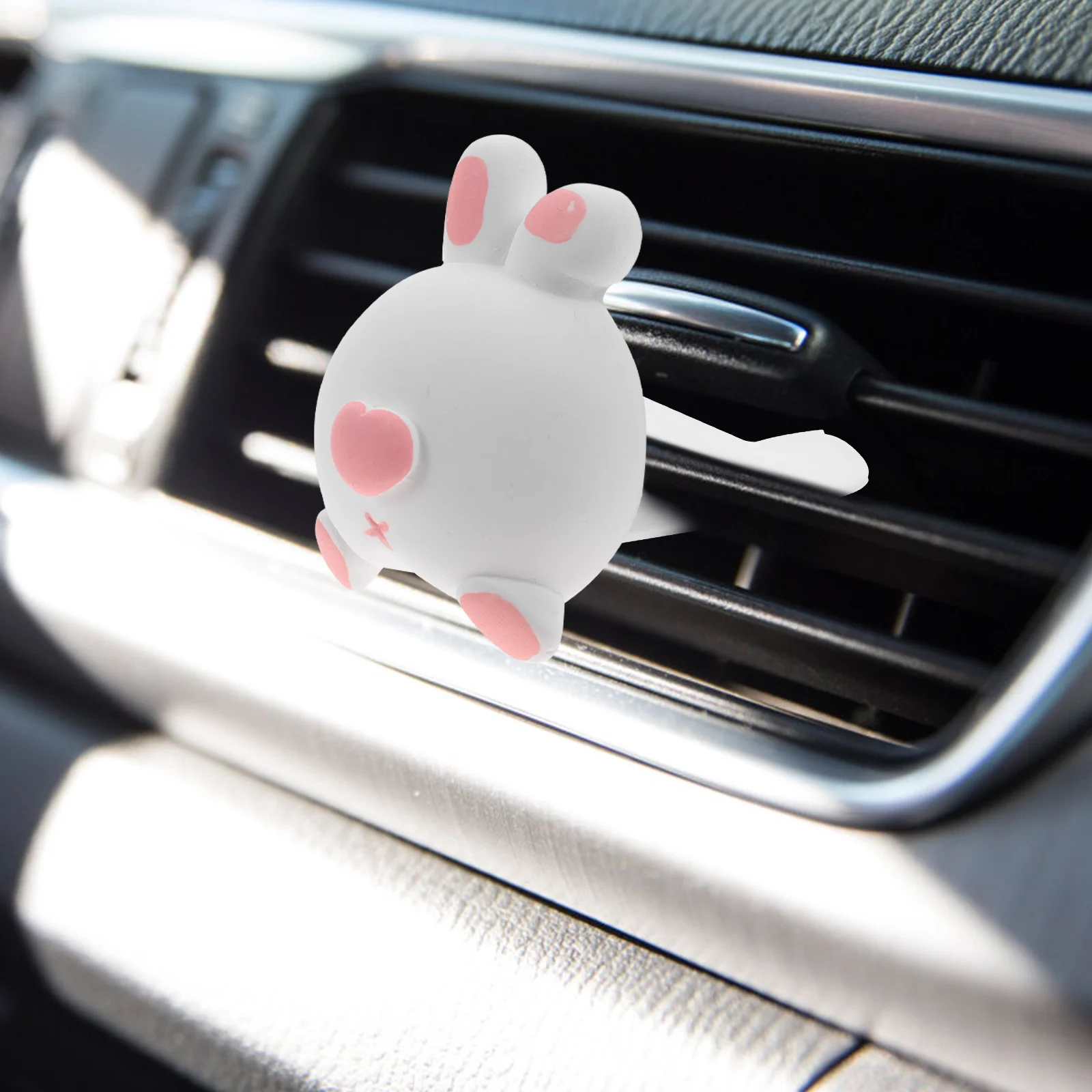 

20Pcs Car Air Vent Clips Square Head Durable Plastic Auto Freshener Clip Easy Removal for Car Diffuser Vent Clip