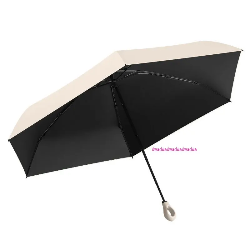

Portable 50% umbrella love handle weather and rain capsule umbrella vinyl sun protection UV protection female sun umbrella