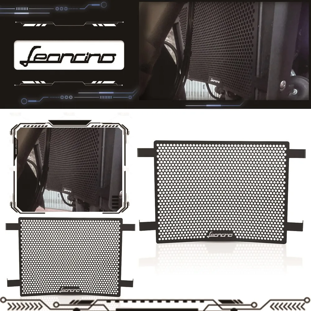 

Motorcycle FOR Benelli Leoncino800 Leoncino800 2020 2021 2022 2023 Radiator Guard Protector Grille Cover Parts Leoncino 800