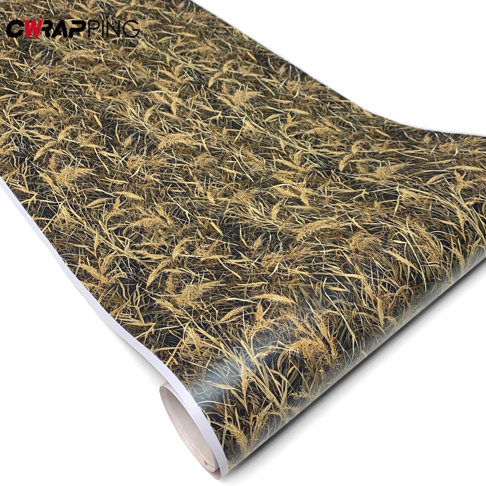 Camouflage Vinyl Wrap Car Decals and Graphics Camouflage Wrapping Foil Automotive Accessories Leaf Car Film Covering Sticker
