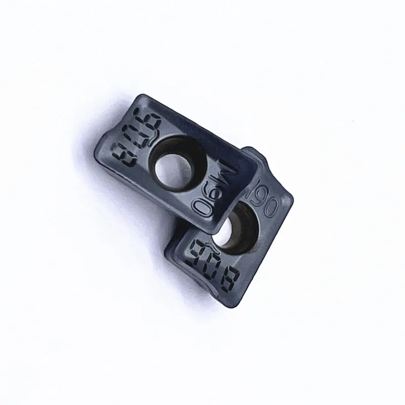 Imagem -06 - Fresa Torneamento Ferramenta Inserções de Carboneto para Cnc Apkt 1003 Rosto Moinho Apkt1003pder Torno Moagem Hm90 Apkt1003 Ic908