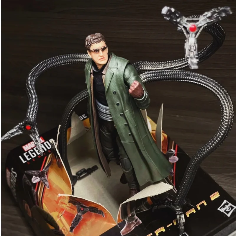 [In Stock] Marvel Legends Spiderman Action Figures Doctor Octopus 2 Movie Anime Action Figure Statue Figurine Figuras Gifts