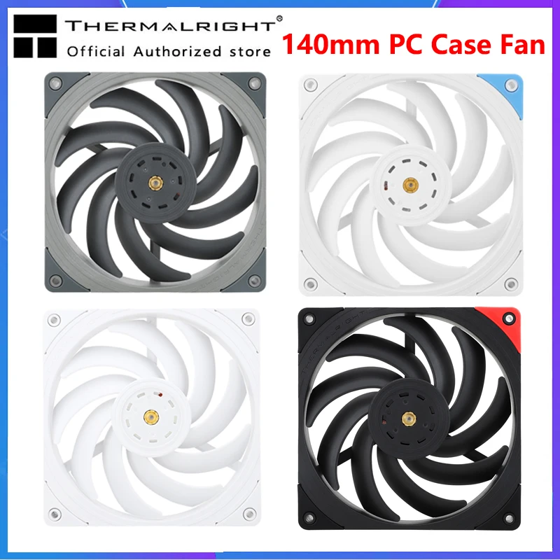 Ventilador térmico TL-B14/B14W/B14B EXTREM 140mm, Enfriador de PC, 4 pines, PWM, alto rendimiento, silencioso