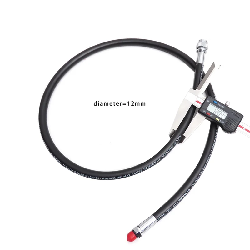 ABME Scuba Diving BCD Low Pressure Hose Scuba Diving Regulator for 1St Stage Gauge Breathing Regulator,65Cm-26Inch