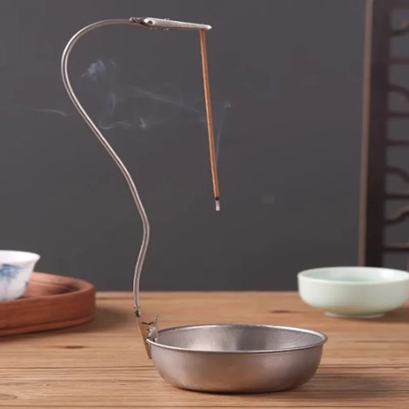IMosquito Coil Holder Censer Wierook Clip Zen Hose Kerzenhalter Universal Krokodil Clip Duftdiffusor für Zuhause
