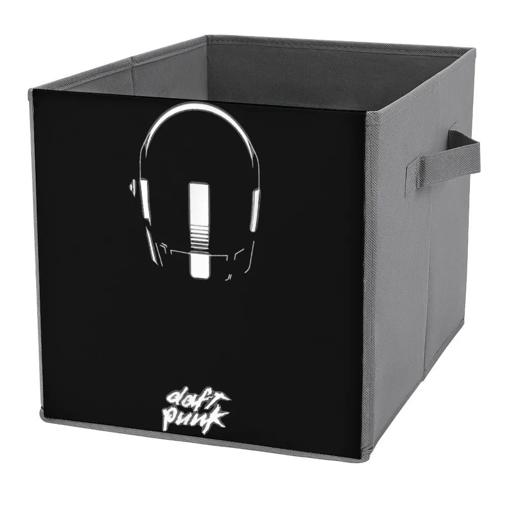 Storage Bins Daft Pulp Punk Band Music Legend 70s 80s Limited Large Capacity Graphic Vintage Folding Storage Box Durable Conveni