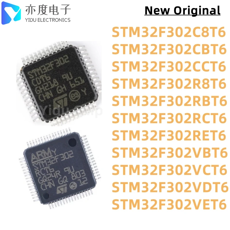 1pcs/lot STM32F302VBT6 STM32F302VCT6 STM32F302VDT6 STM32F302VET6 STM32F302 LQFP IC MCU 32BIT ARM