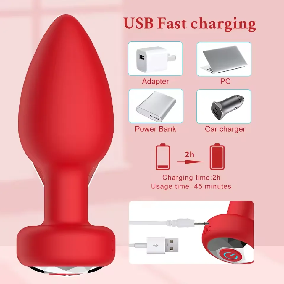 Anal Plug Vibrator Wireless Butt Plug Prostate Vibrating Massager APP Remote Control Female Masturbator Sex Toys for Women Men - Image 5