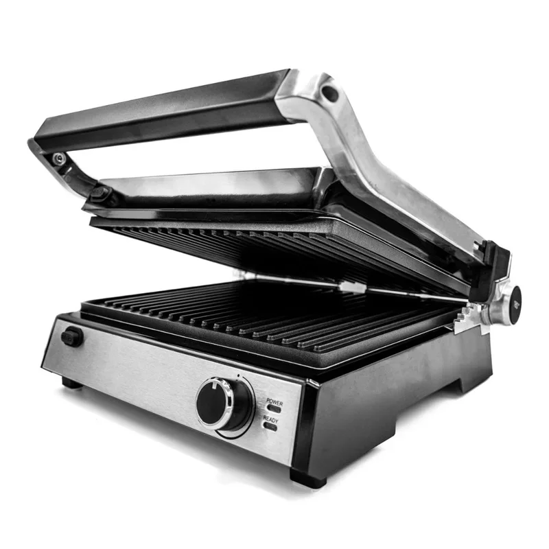 4-Piece sandwich maker for frying breakfast with electric cake pan, double-sided quick heating household steak maker