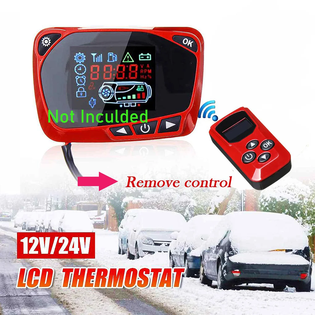 

Universal Diesels Air Heater Display Switch 4 Button Remote Control Board Car Parking Heaters Controller