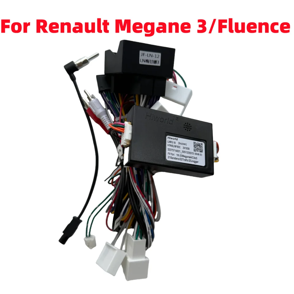 Hiworld Canbus Box For RENAULT MEGANE 3/FLUENCE Auto Multimedia