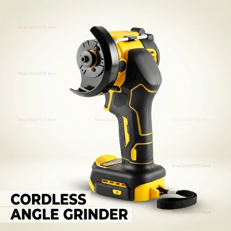 3 Inch Mini Angle Grinder Cutting Machine Cordless Electric Grinding Polishing Cutting Power Tools for DeWALT 20V 18V Battery