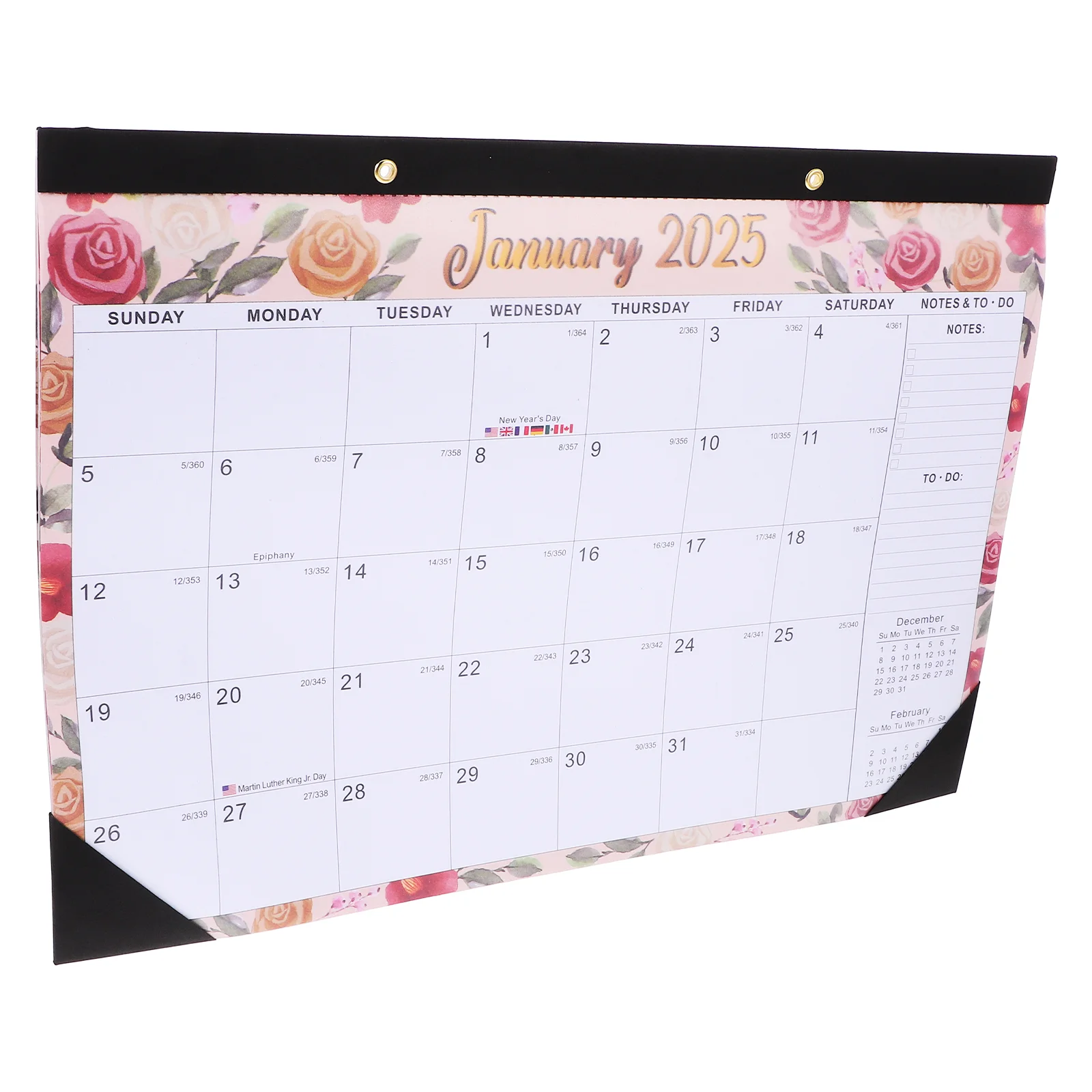 

Wall Mounted Hanging Calendar Office To-do List Organizer Paper Month Decorative Planner