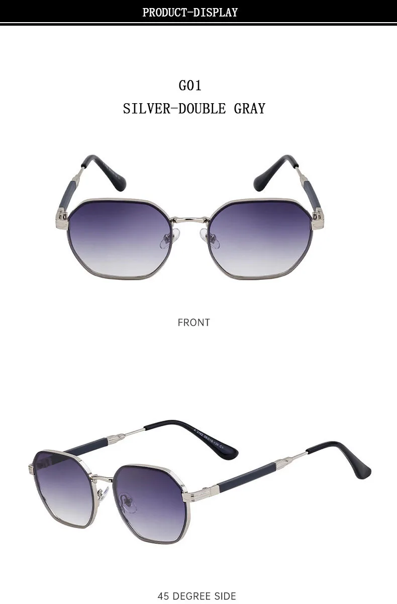 Vintage Sonnenbrille Für Männer Luxus Mode Gläser Shades Quadrat Sonnenbrille Frauen Trendy Gafas De Sol Hombre Zonnebril Occhiali – Detail 12