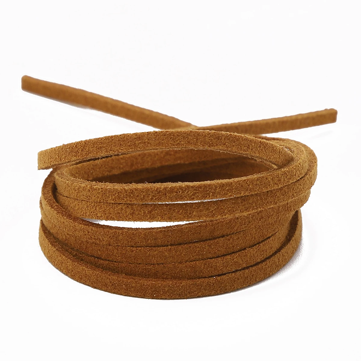 3mm Flat Double Sided Suede Cord for DIY Beading