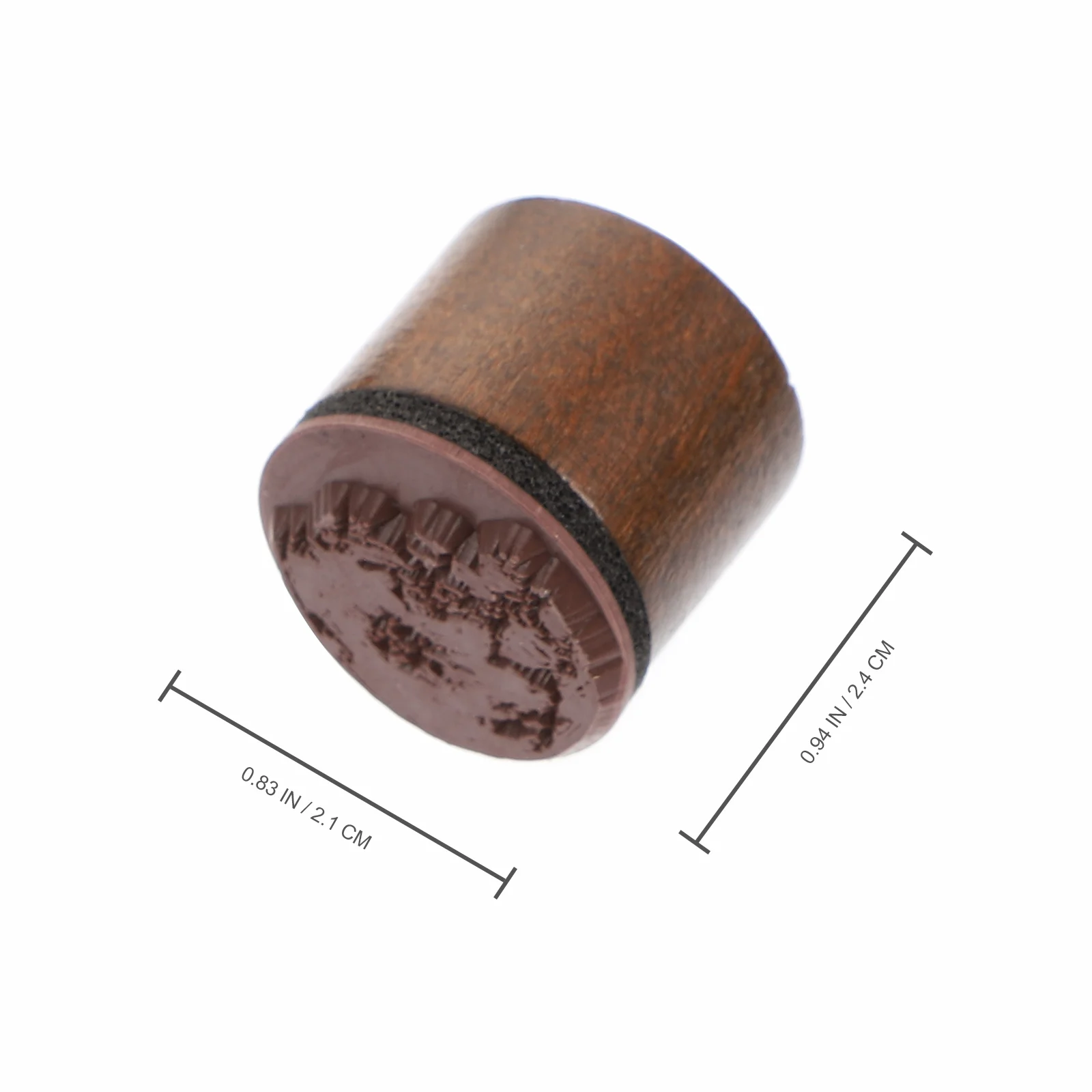 

7 Pcs Moon Phase Wooden Stamp for Crafts Decorative Scrapbook DIY Retro Style Stamps Clear Printing Practical Use