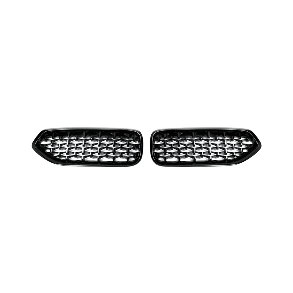 

For BMW Z4 G29 2019-2022 Car Diamond Grills Front Kidney Grill Chrome Mesh Grille Car Accessories