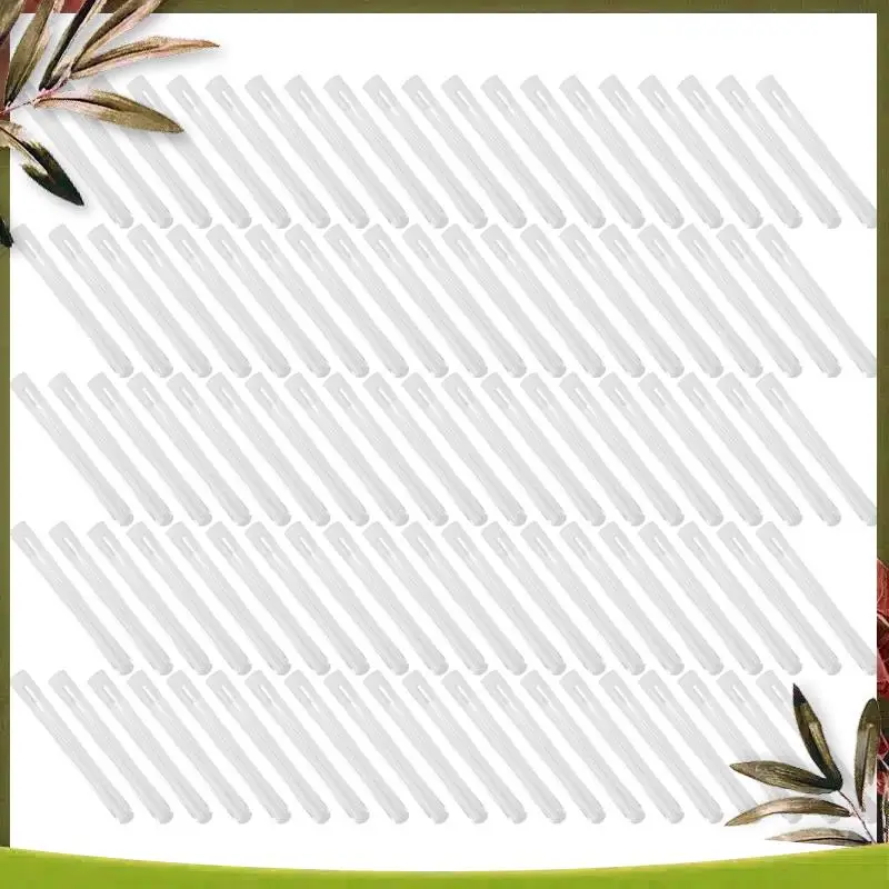 New-100Pcs Clear Plastic Test Tube With Cap 12X100mm U-Shaped Bottom Long Transparent Test Tube Lab Supplies