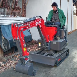 Free Shipping New Farm Mini Excavator 1Ton,1.6 Ton,2Ton,Multifunctional Micro Excavator Mini Digger New Bagger Custom