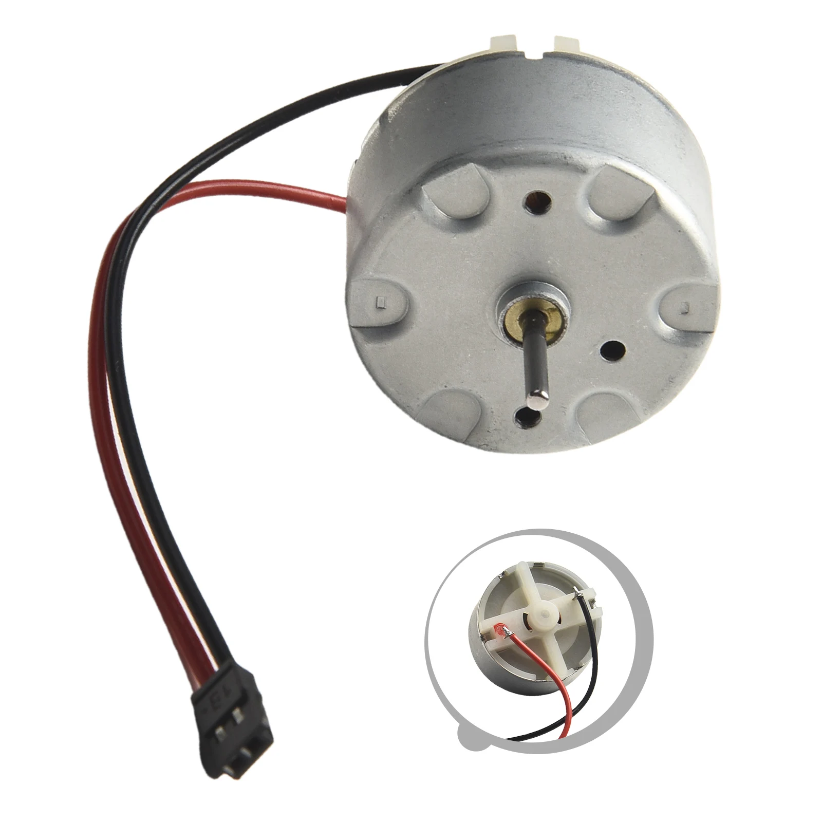 4500RPM Motor Fireplace Fan Replacement Aluminum Construction Compact Design High Performance Long-lasting 3*3*2cm