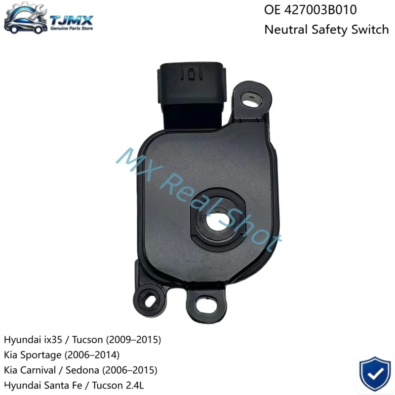 OEM 427003B000 427003B010 Neutral Safety Switch Inhibitor For Hyundai Tucson IX35 Kia Sportage Santa Fe Carnival 2.4L