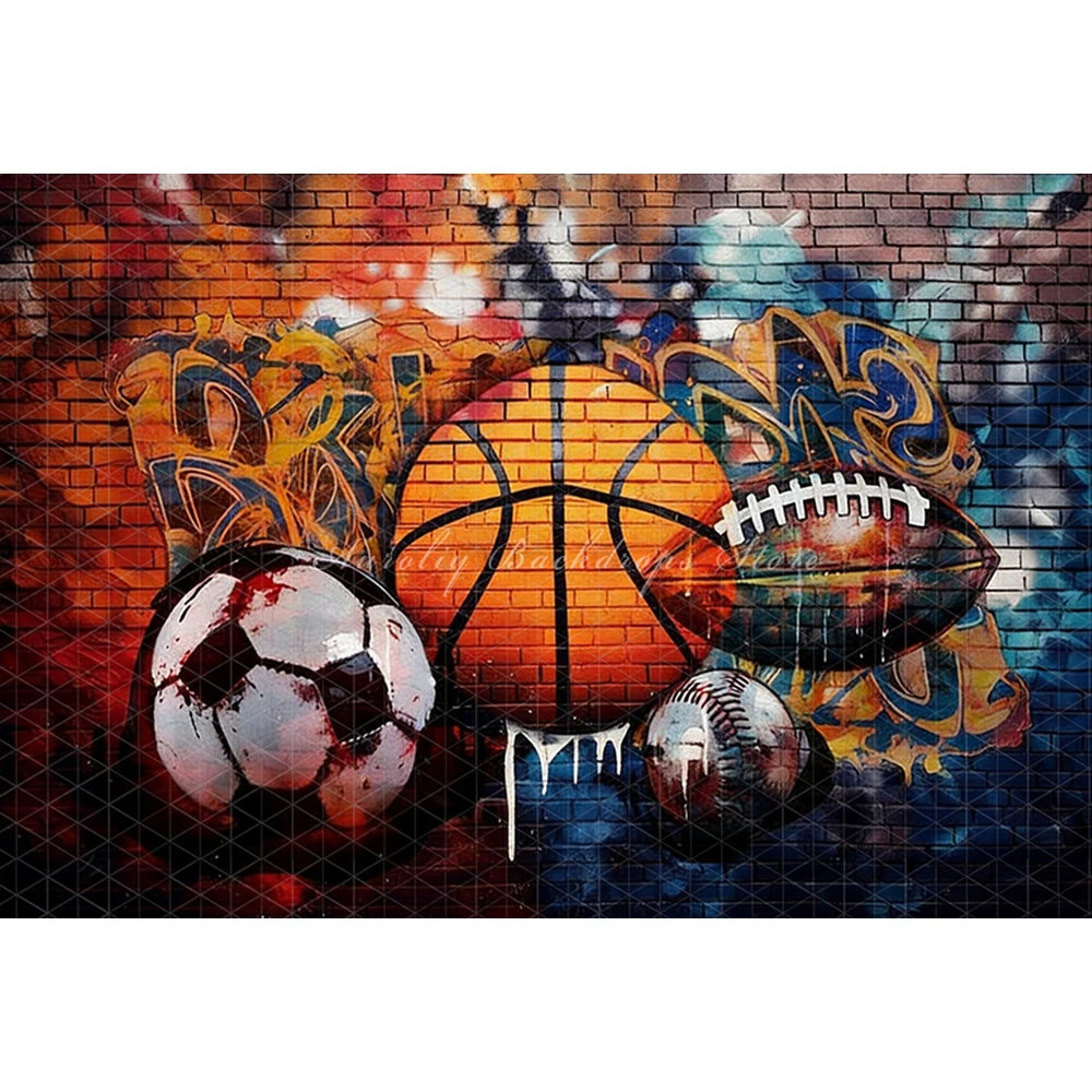 Фон для фотосъемки: Спортивная – обзор и цена Sports Equipment Background