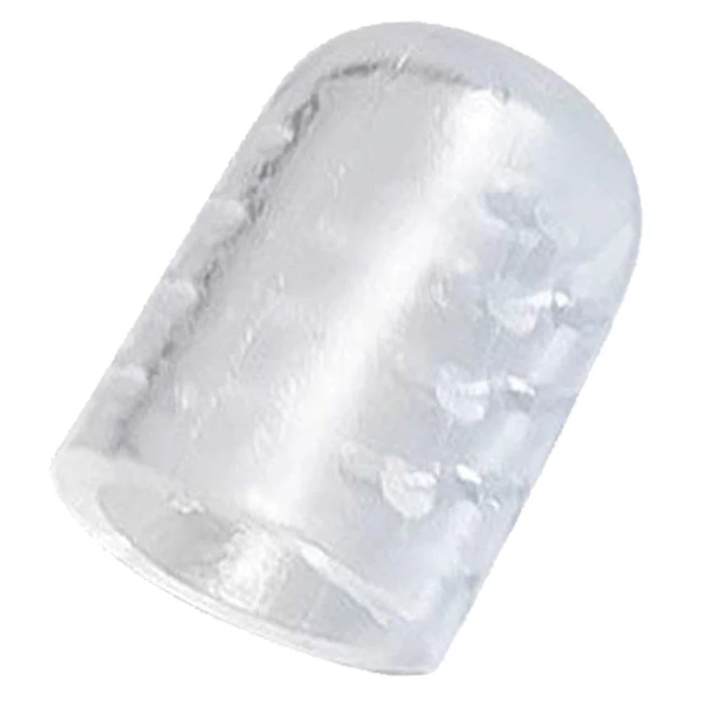 2 szt. Nakładki na palce oddychające silikonowe żywiczne ochraniacze na palce elastyczne antyotarciowe transparentne odporne na pot dla kobiet