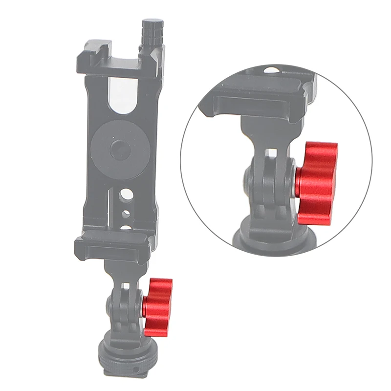 Für GoPro Hero 13 11 10 8 5 Zubehör Aluminium T Kopf Hand Schraube Daumen Knopf M5 1/4 Edelstahl Bolzen für DJI Action Kamera – Detail 31