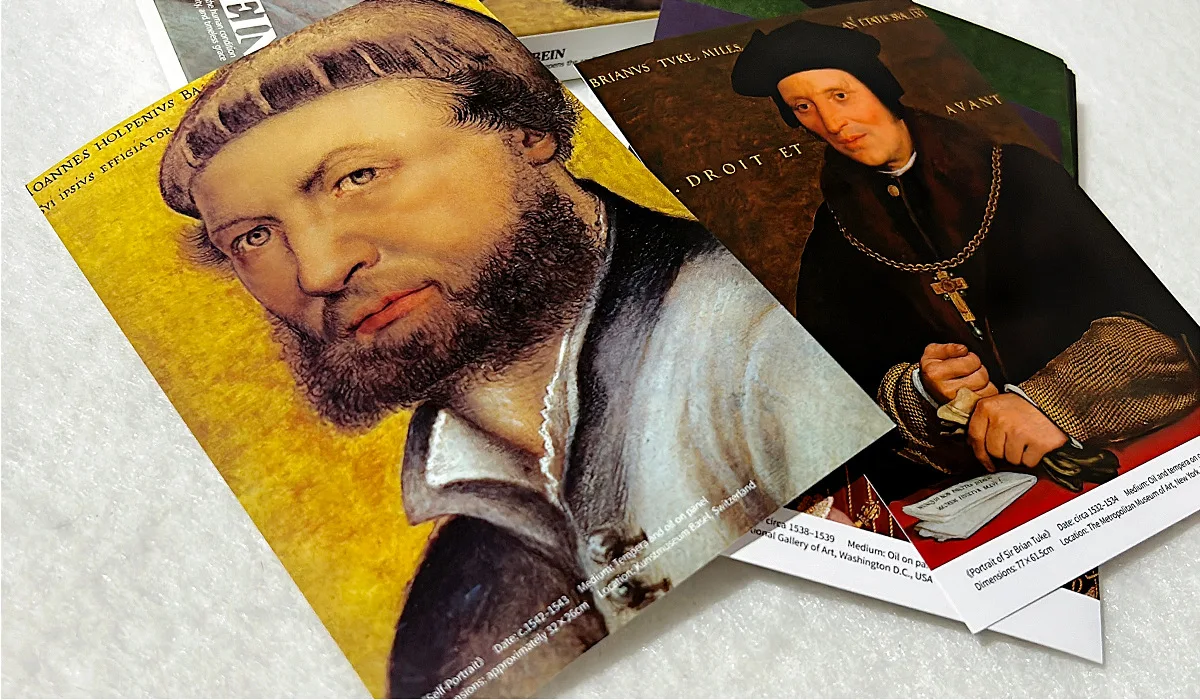 30 Sheets/Set Hans Holbein Art Painting Postcard Retro Greeting Card Message Card For Gift Wish DIY Journal Decoration Student