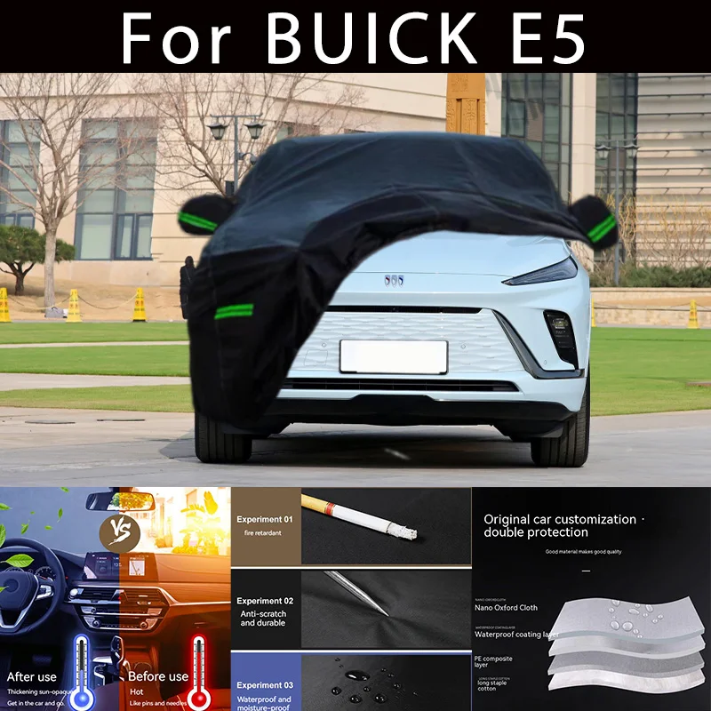 

For BUICK E5 Outdoor Protection Full Car Covers Snow Cover Sunshade Waterproof Dustproof Exterior Car accessories