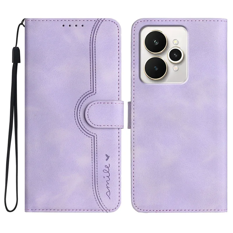 Flip Cases For Realme 15 15T 14 14X 5G Cover on For OPPO Realme C71 C61 C65 C67 Note 60 60X Stand Phone Protective Wallet Shell