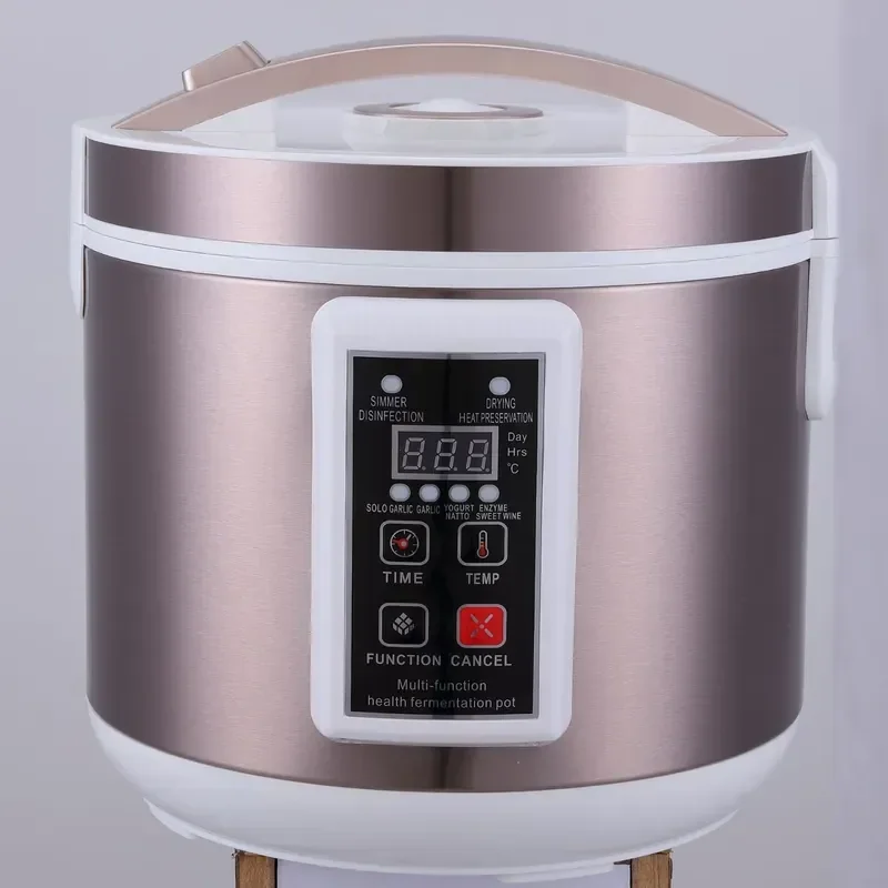 for European 110V Automatic Black Garlic Fermentation Machine 5L Household Smart Fermenter Pot DIY Enzyme Maker Kitchen