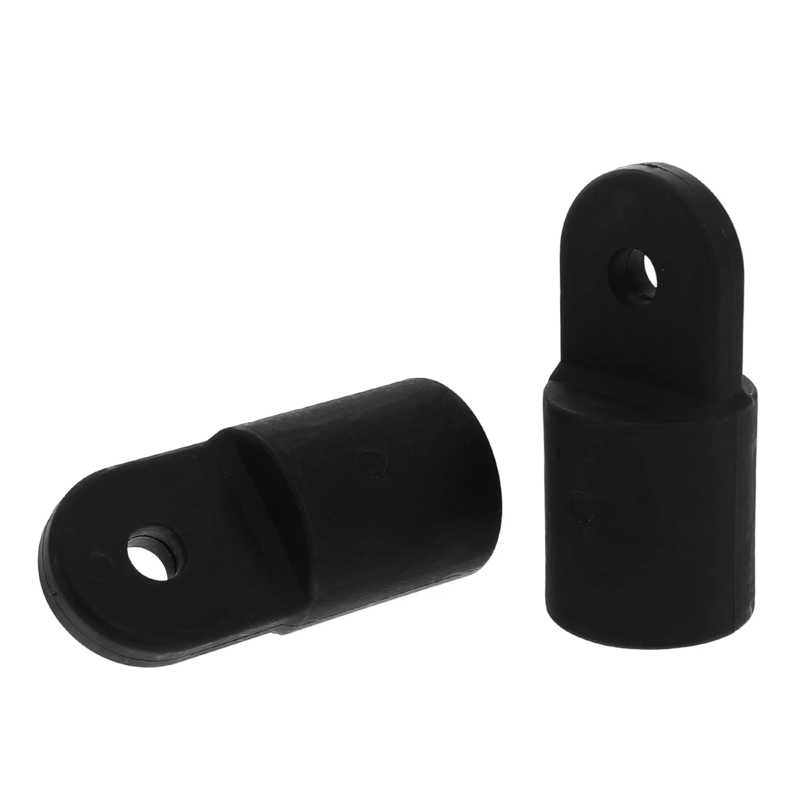 

2Pcs Sliding Sleeve Cap Top Eye End Cover 7-8Inches Black Nylon Plastic Bimini Top Hardware Marine Boat Yacht Accessories