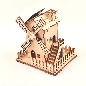 3D لغز لعبة طاحونة هوائية شمسية ، لعبة علمية ، DIY ، فيزياء ، مجموعة تعليمية للأطفال ، نموذج تكنولوجيا الطاقة الشمسية ، طقم جذعية التجربة أفضل 10 نماذج بالحجم الطبيعي لطاقة الرياح مبيعا - رقم 9