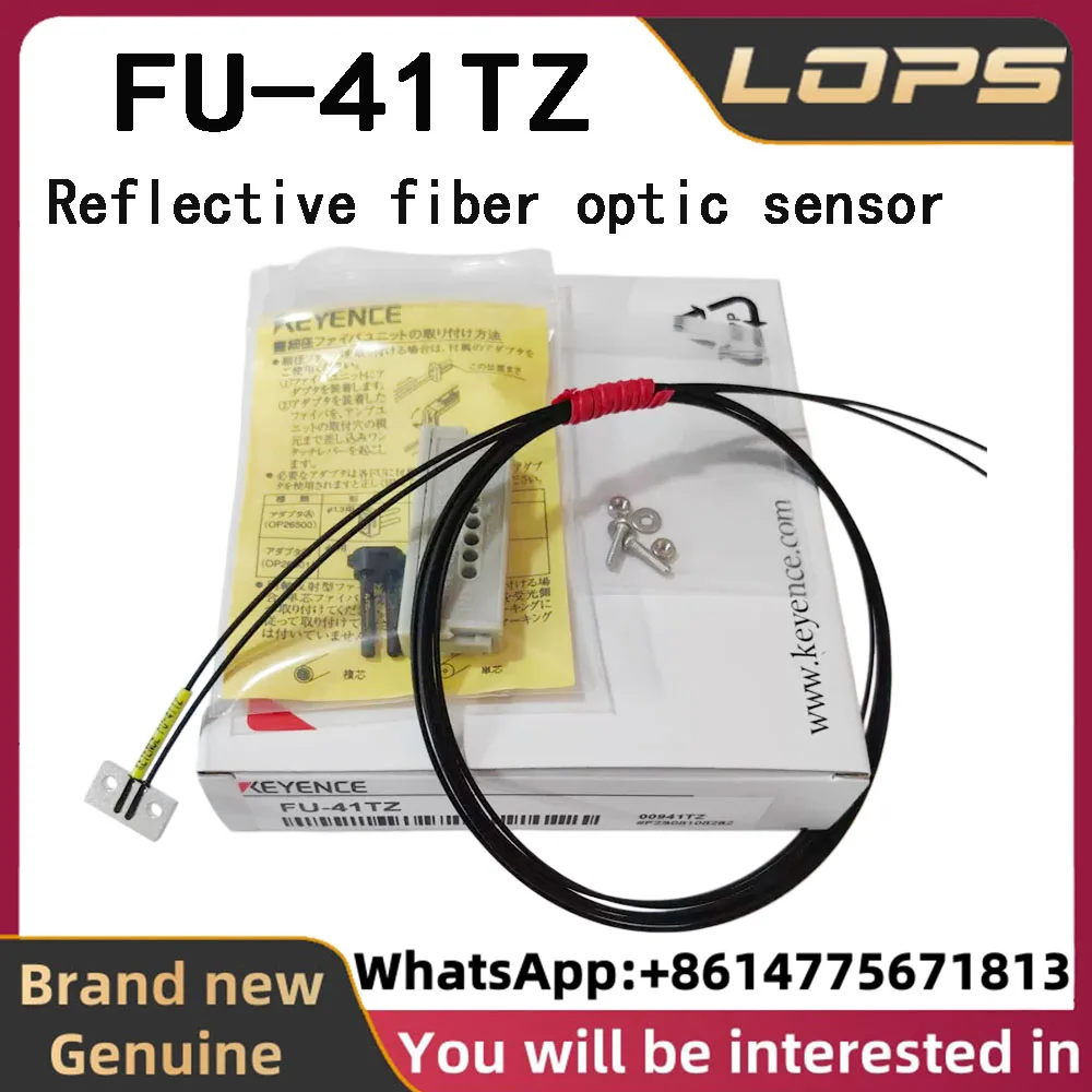 Brand new genuine FU-41TZ KEYENCE Reflective fiber optic sensor, welcome to consult