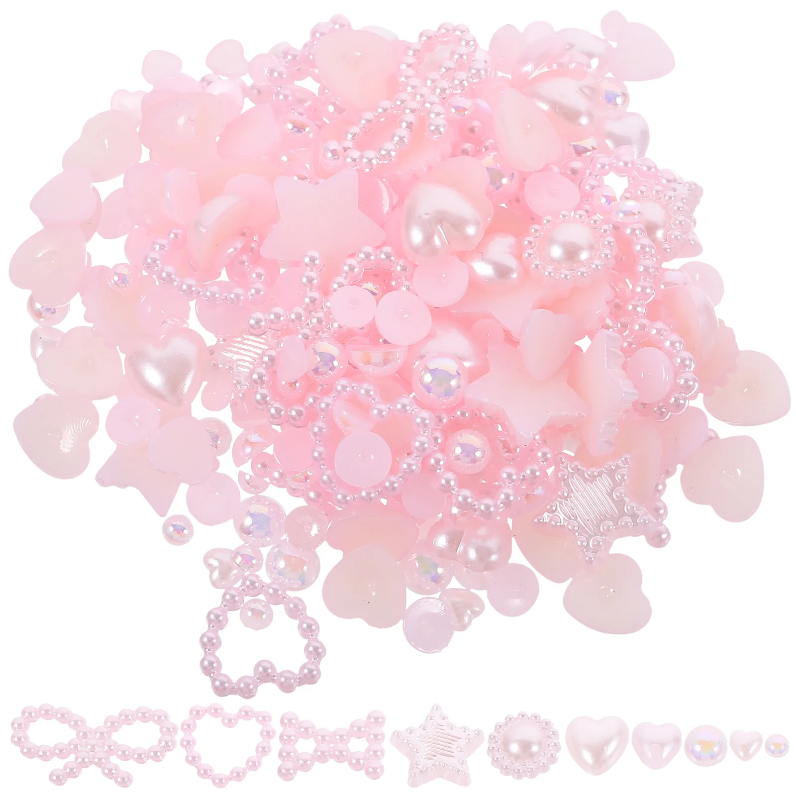 

1 Bag Nail Art Accessories Charming Nail Charms for Wedding Party Manicure Decoration Supplies Women Girls Charms for Nails