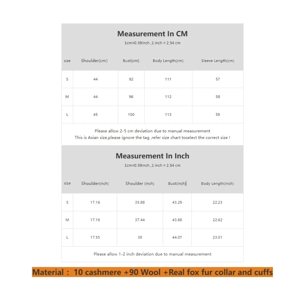 OFTBUY แคชเมียร์เสื้อขนสัตว์ 2024 ฤดูใบไม้ร่วงฤดูหนาวผู้หญิงสไตล์ฟ็อกซ์เสื้อขนสัตว์ใหญ่ขนสัตว์ยาวกระโปรงยาว Slim เสื้อยาว High Street