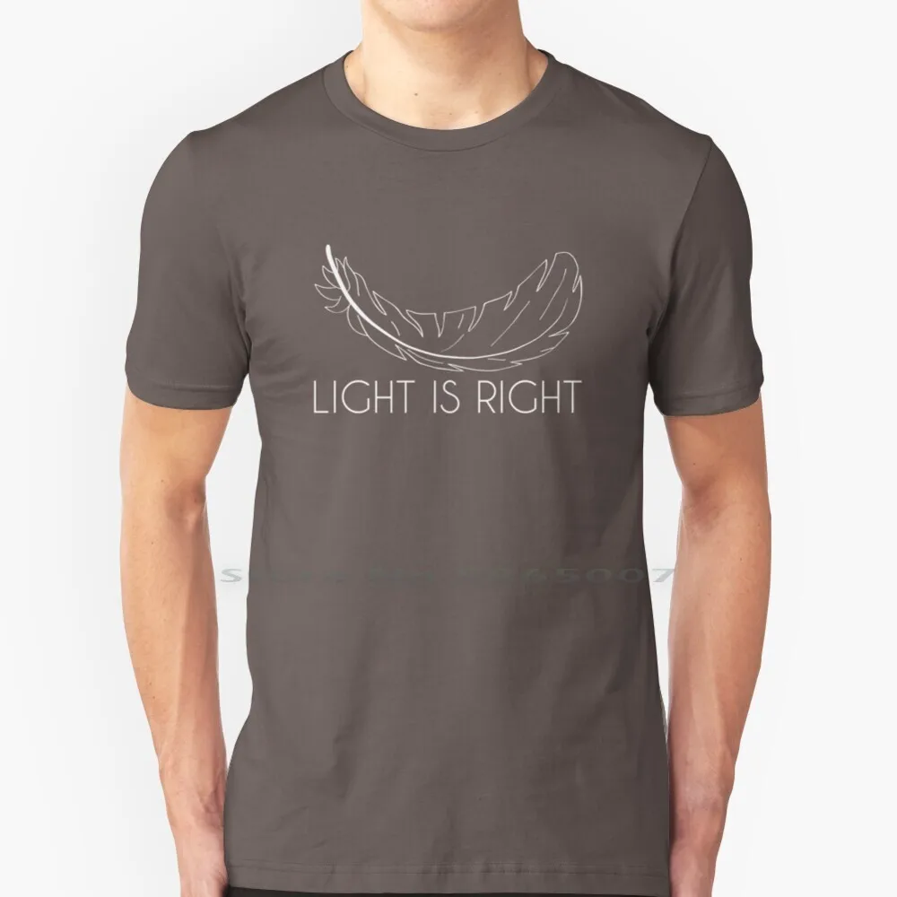 Light Is Right 100% Cotton T Shirt Light Is Right Lotus Elise Exige Seven Evora Caterham Mx5 Cars Chapman Tee Short Sleeve Long