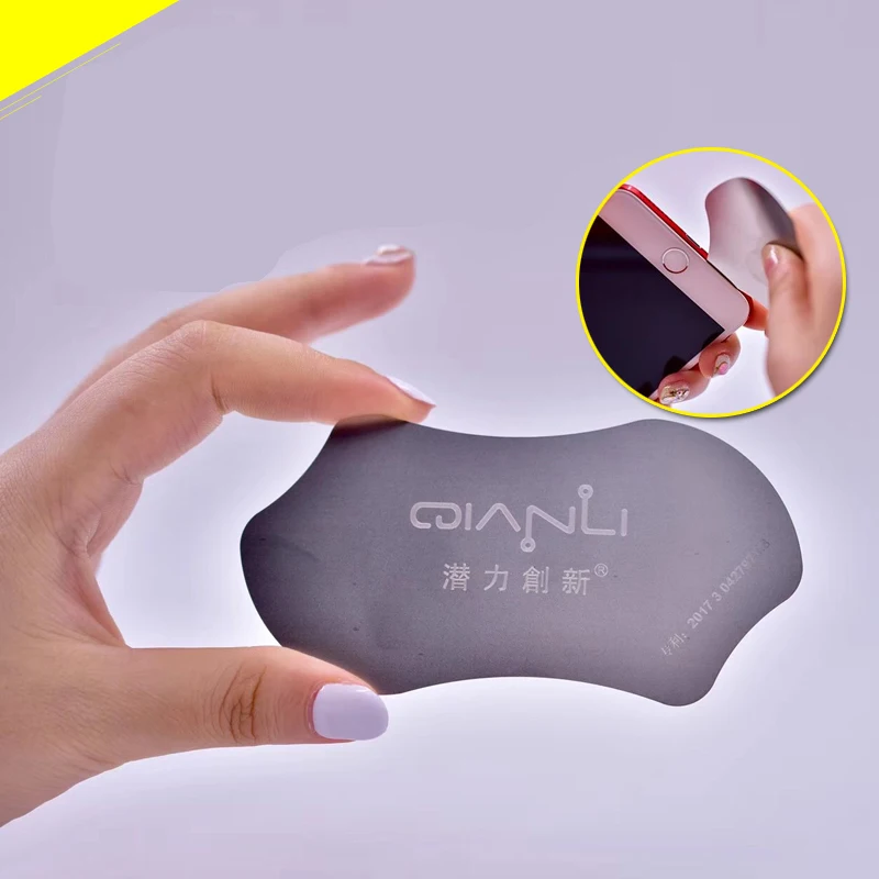 أداة فتح شاشة LCD من الفولاذ المقاوم للصدأ من SAYTL Qianli، شفرة تفكيك البطاقة الرقيقة لأداة إصلاح الهواتف الذكية